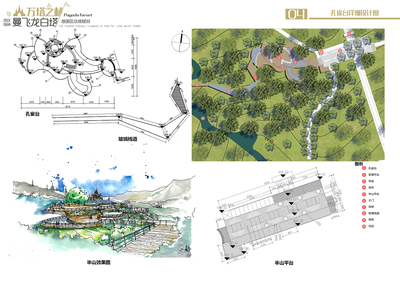 旅游规划-景观设计作品(大学毕业设计)|空间|景观设计|黄德勋 