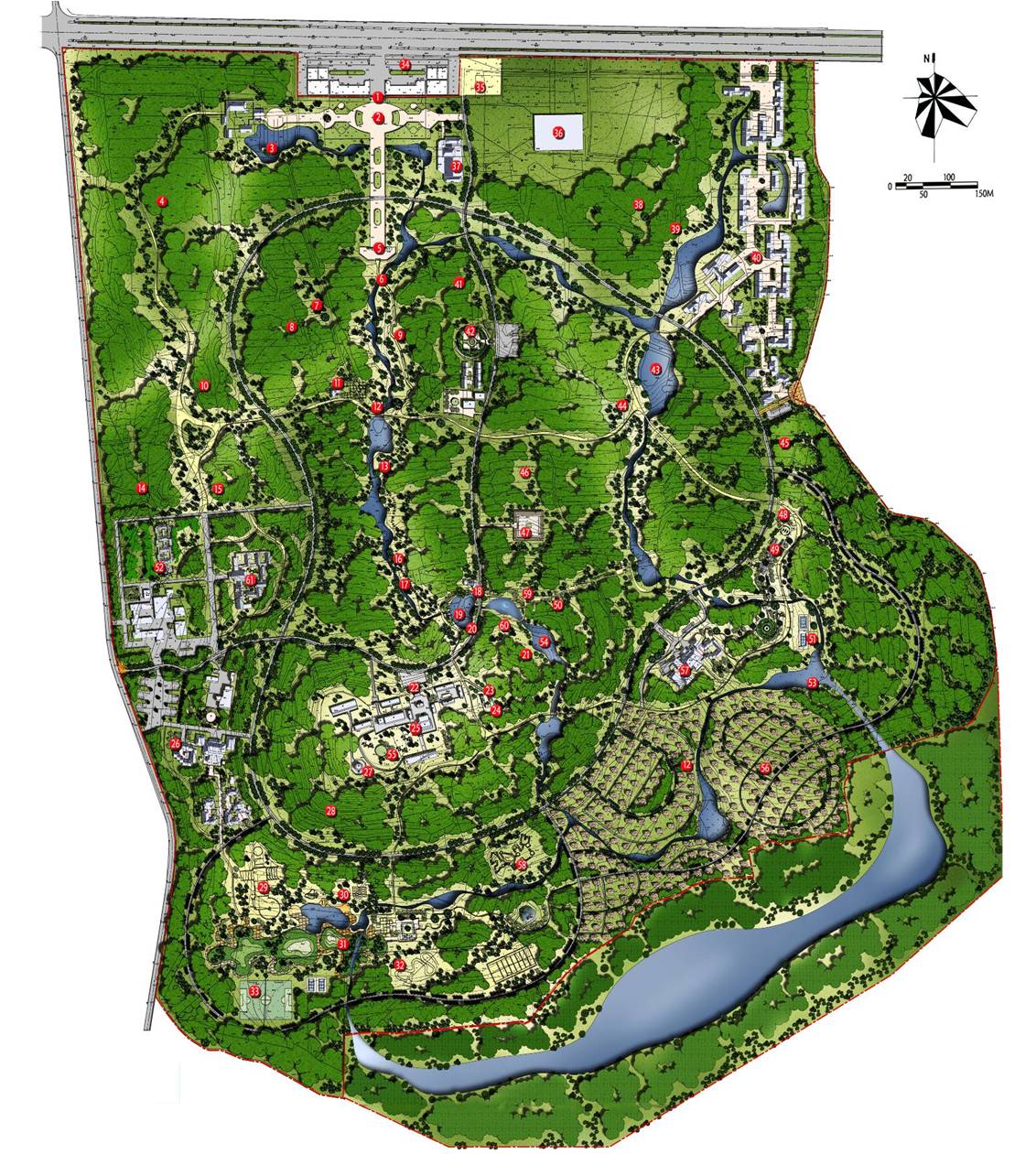 [方案][山东]观赏园艺型生态乐园景观规划设计方案